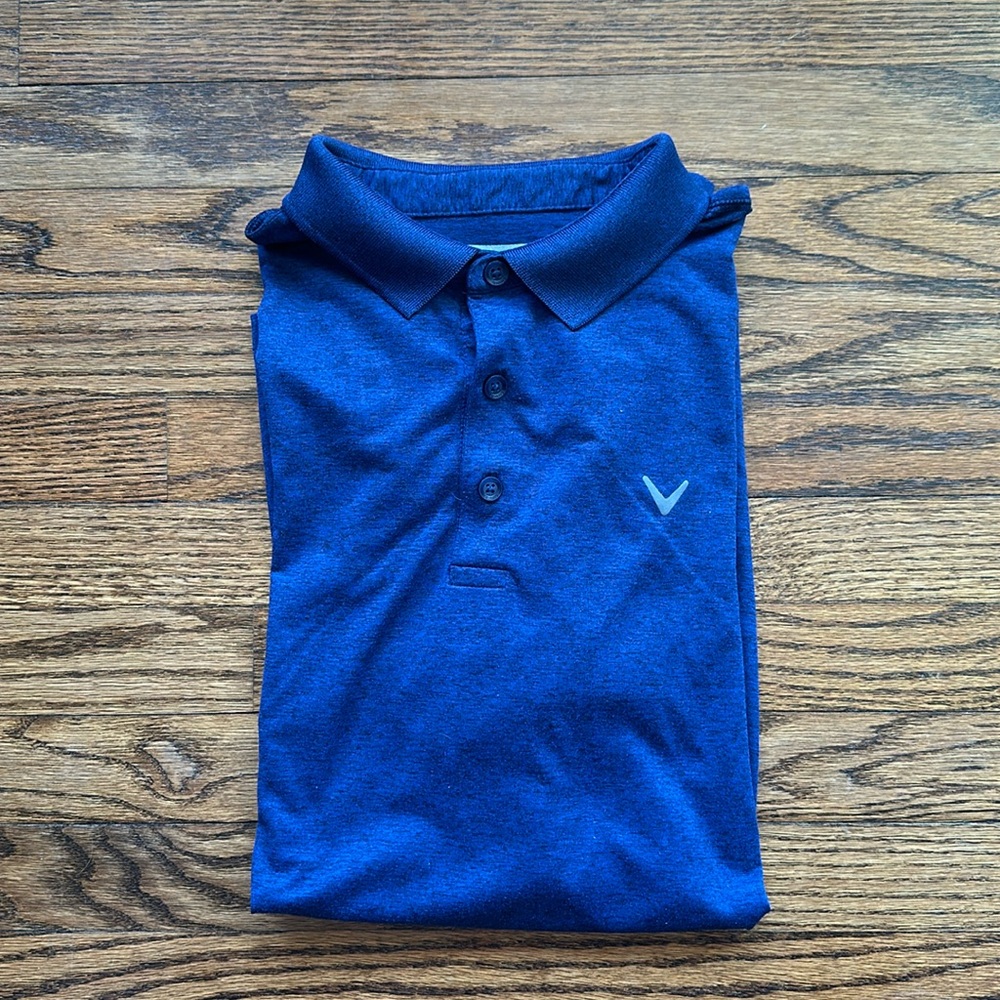 Callaway Golf Polo Opti-Dri Men’s Blue L Large